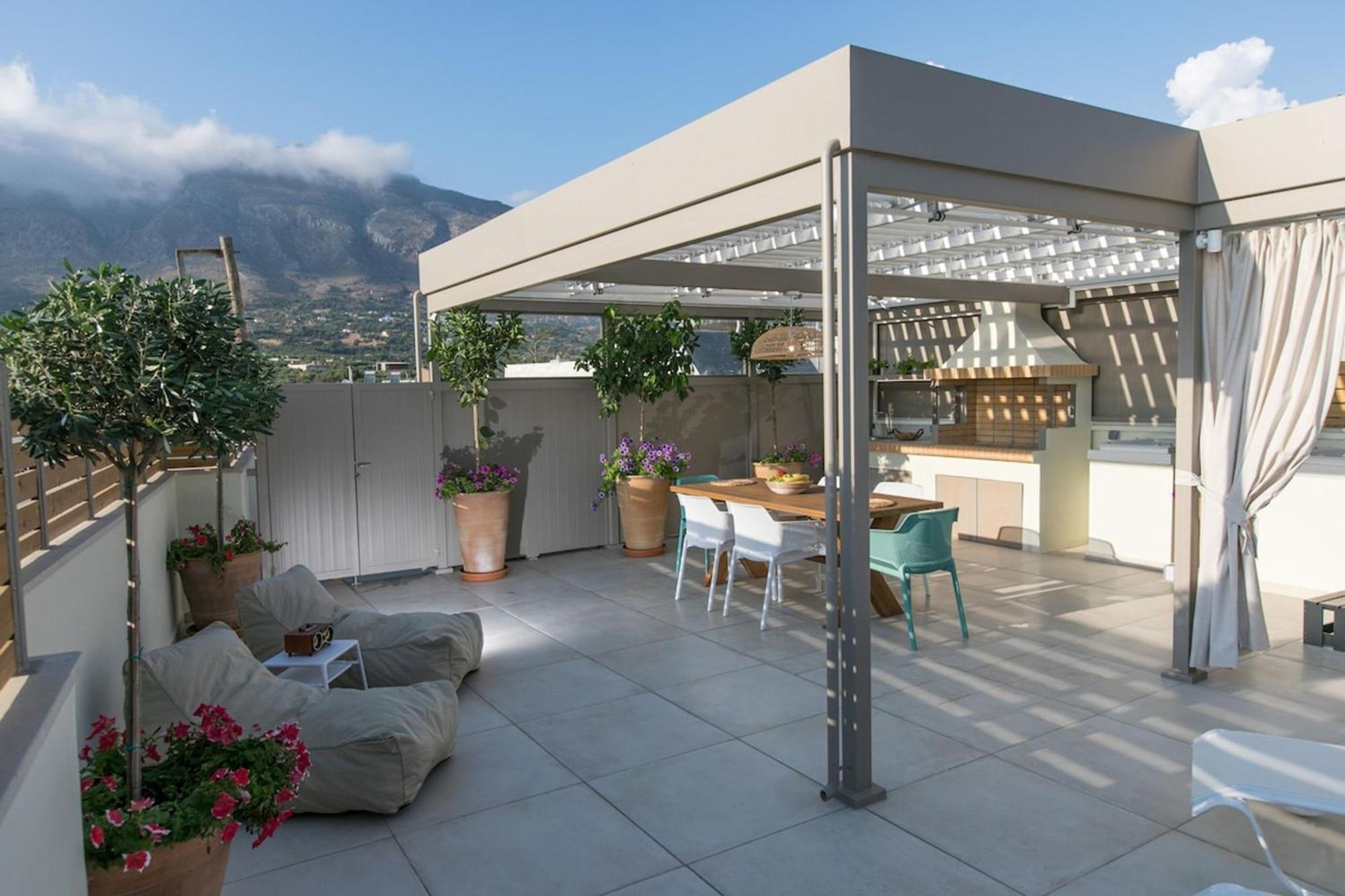 Villa Ekaterini Luxury House Lefkogeia Exterior foto